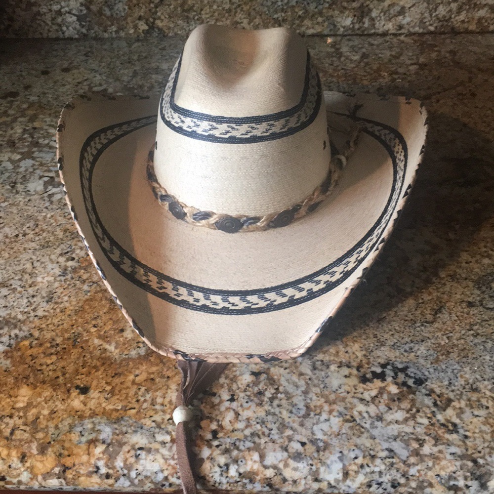 - Beautiful western hat palm leaf